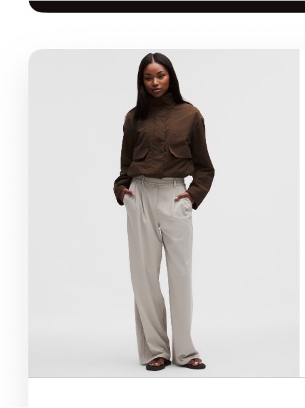 Lululemon Daydrift High-rise wide leg trouser size xs short